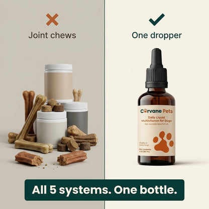 Corvane Pets® 5-in-1 Vitality Drops