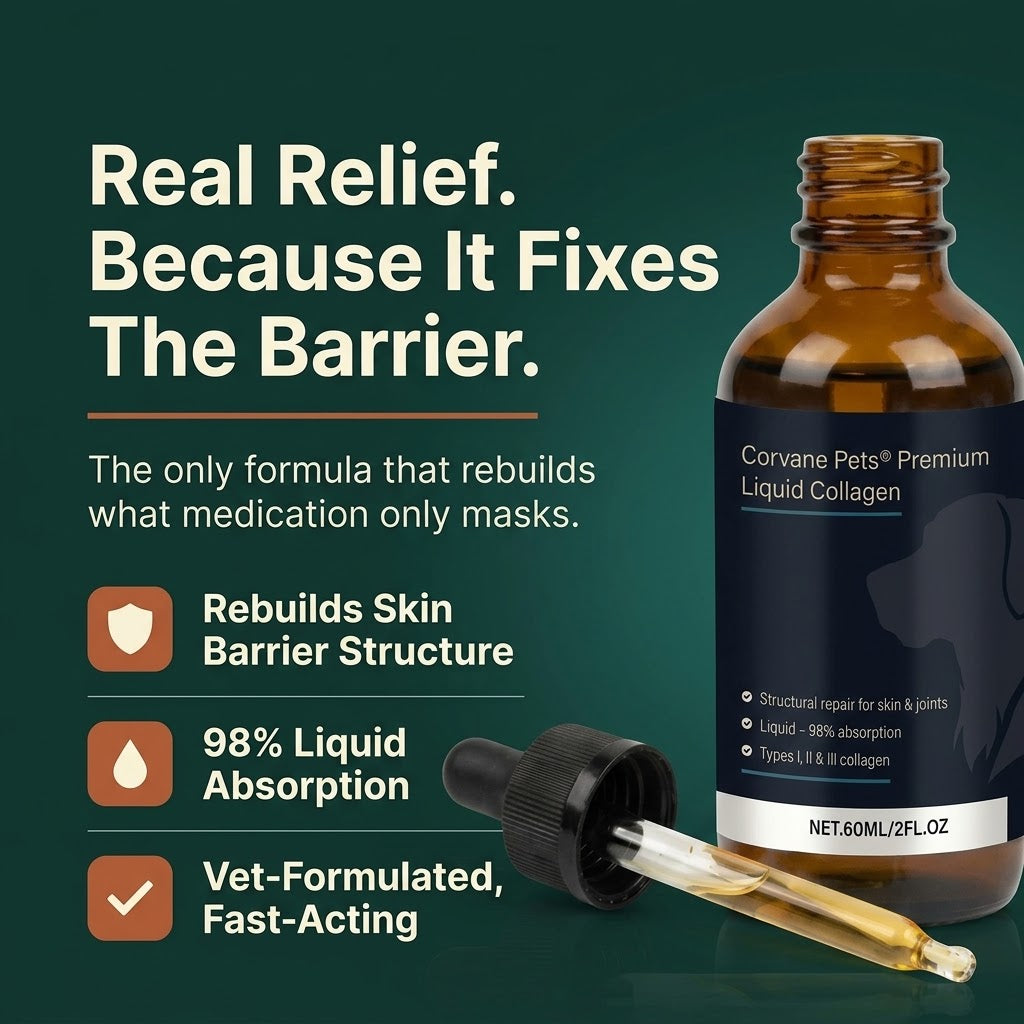 Corvane Pets® Barrier Repair Liquid Collagen